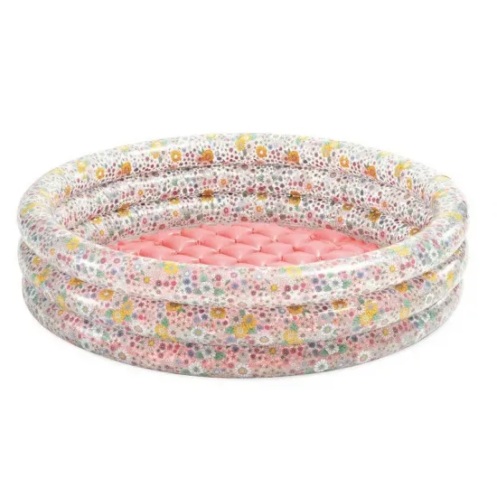 Intex 58427 (Діаметр 86 x Висота 25см) Надувний дитячий басейн Радуга