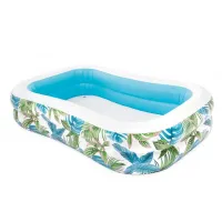 Intex 57177 (229 x 152 x 48см) Надувной детский бассейн Мандарин