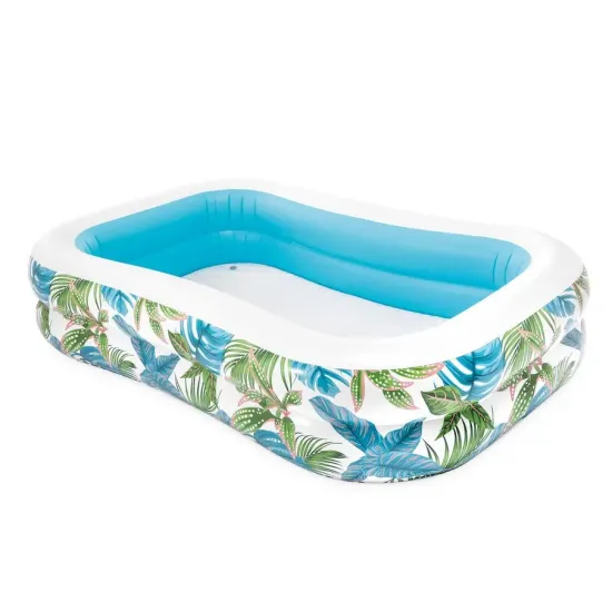 Intex 57177 (229 x 152 x 48см) Надувний дитячий басейн Мандарин