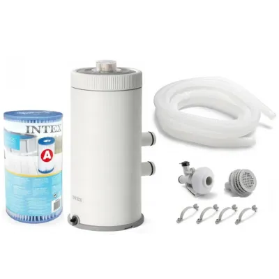 Intex 26638 - Насос-фільтр картриджний, 3785 л/г