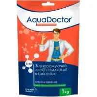 AquaDoctor C60-1 (Вес 1кг) Швидкий (шоковий) Хлор в гранулах