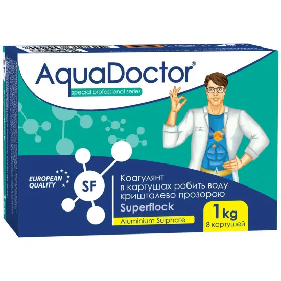 AquaDoctor SF-1 (Вага 1кг) Коагулянт. Мішечки