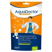 AquaDoctor C90T-1 (Вес 1кг) Медленный Хлор, (200г x 5шт) AquaDoctor C90T-1 (Вес 1кг) Медленный Хлор, (200г x 5шт)