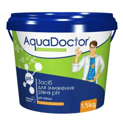 AquaDoctor PHM-1-5 (Вага 1,5кг) Ph Мінус. Гранули
