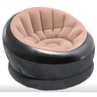 Intex 68582-coral (112 x 109 x 69см) Надувне крісло