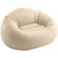 Intex 66505 (137 x 127 x 74см) Надувное кресло, серое