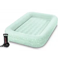 Intex 66810 (168 x 107 x 25см) Надувная кровать детская с бортиками и матрасом