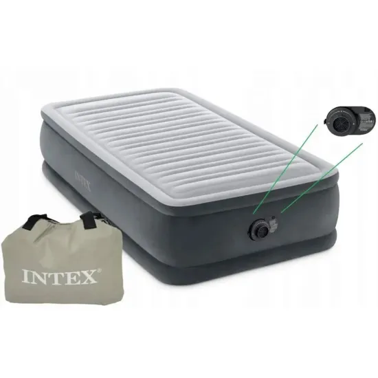 Intex 64412 (191 x 99 x 46см) Надувне ліжко