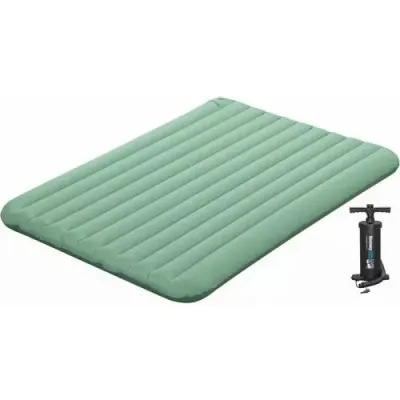 Bestway 69619bw (203 x 142 x 15см) Надувний матрас кемпінговий, тканинний