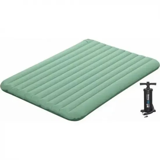 Bestway 69619bw (203 x 142 x 15см) Надувний матрас кемпінговий, тканинний
