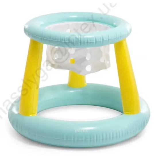 Intex 56500 (86 x 64 см) надувне баскетбольне кільце на воді