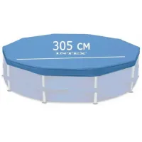 Intex 28030 (Діаметр 305см) Тент для каркасного басейну