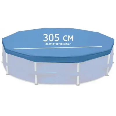 Intex 28030 (Діаметр 305см) Тент для каркасного басейну