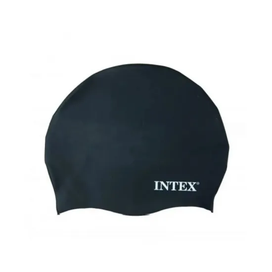 Intex 55992-black - Шапочка для плавання, від 8 років. Біла