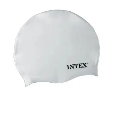 Intex 55992-grey - Шапочка для плавання, від 8 років. Сіра