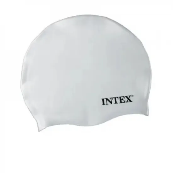 Intex 55992-grey - Шапочка для плавання, від 8 років. Сіра