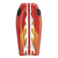 Intex 58165-red (Длина 112 x Ширина 62см) Надувной плотик, Красный