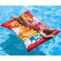 Intex 58776 (Довжина 178 x Ширина 140см) Надувний плотик Картопляні Чипси