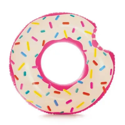 Intex 56265 (Діаметр 94см) Надувний круг Надкушений Пончик