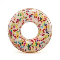 Intex 56263 (Діаметр 99см) Надувний круг Пончик з присипкою