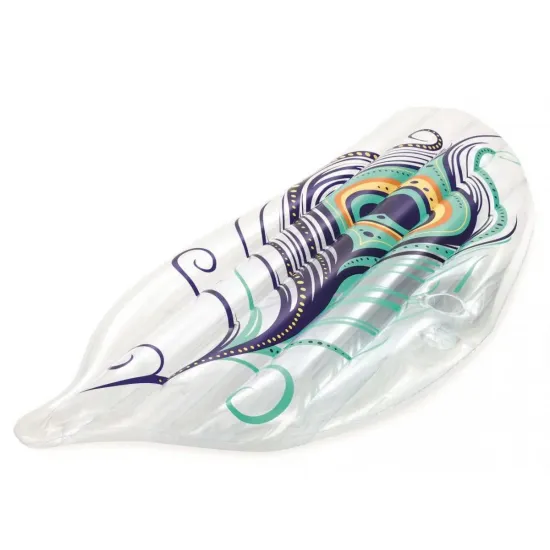 Bestway 43188 (Довжина 189 x Ширина 79см) Надувний плотик Павлинє Перо