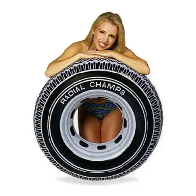 Intex 59252 (Діаметр 91см) Надувний круг Шина