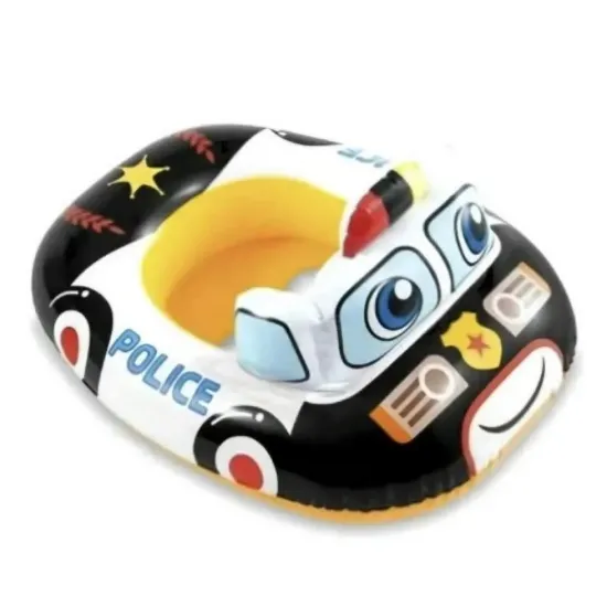 Intex 59586-police (Довжина 74 x Ширина 58см) Надувний плотик з трусами Поліція