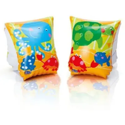 Intex 58652 (Довжина 23 x Ширина 15см) Надувні нарукавники для плавання Осьминожки-Черепашки