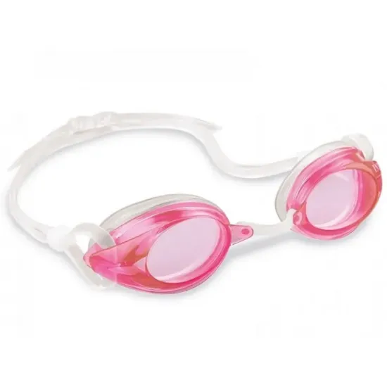 Intex 55684-pink - Окуляри для плавання, від 8 років. Рожеві