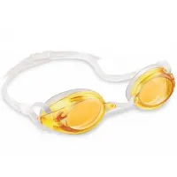 Intex 55684-yellow - Очки для плавания, от 8 лет. Желтые