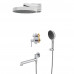 Вбудована душова система Koer KB-66029-01 3 функції, колір хром (KR5483)
