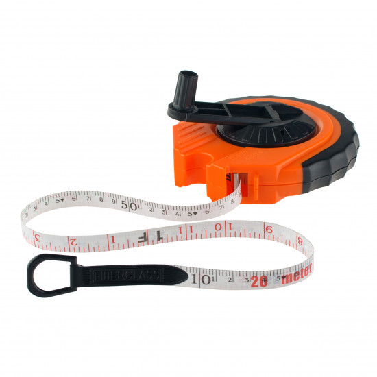 Рулетка Polax геодезична скловолокно 20 м (29-005)