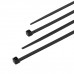 Хомут пластиковий (стяжка) Polax нейлонова 4 х 150мм, чорний 100 шт. (37-094)