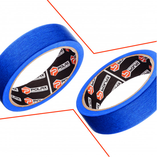 Малярна клейка стрічка Polax Premium 25 мм х 20 м (101-024)