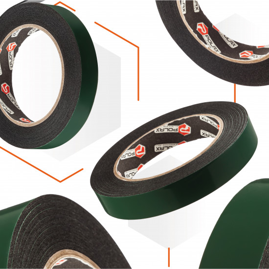 Скотч двосторонній Polax клейка стрічка Стандарт на спіненій основі 15 мм х 5 м (101-032) Скотч двосторонній Polax клейка стрічка Стандарт на спіненій основі 15 мм х 5 м (101-032)