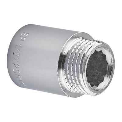 Подовжувач Europroduct EP.E025.Chr - 1/2"MF-25мм хром (EP6124)
