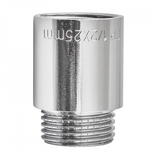 Подовжувач Europroduct EP.E025.Chr - 1/2"MF-25мм хром (EP6124)