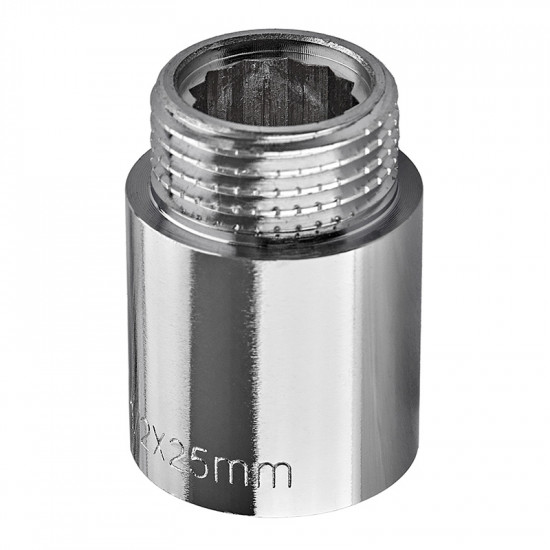 Подовжувач Europroduct EP.E025.Chr - 1/2"MF-25мм хром (EP6124)