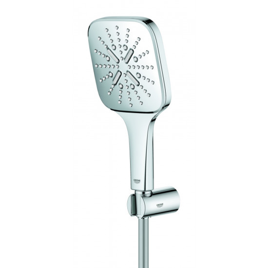 Душовий набір з тримачем, 3 режими струменя Grohe Rainshower SmartActive (26589000)