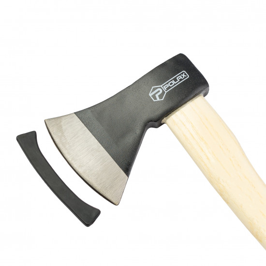 Сокира Polax універсальна, дерев\'яна ручка 600 г (36-039)