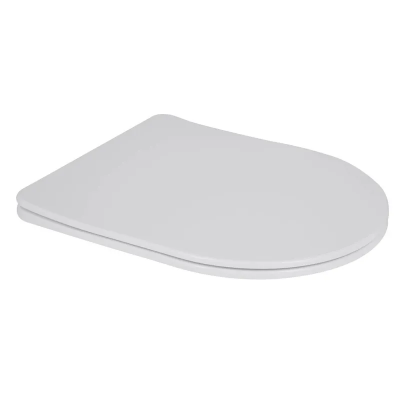 Сидіння-кришка для унітазу Mixxus SEAT COVER BEVEL-2001 з мікроліфтом 455x380x60mm (MI6718)