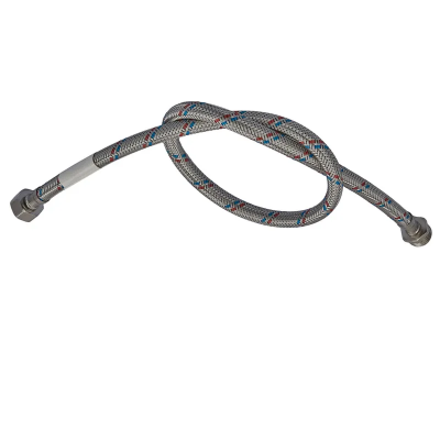 Гибкий шланг для подключения воды гайка 1/2'' - Муфта 1/2'' (100 см) Zerix (ZX1565)