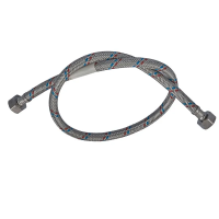 Гибкий шланг для подключения воды гайка 1/2'' - гайка 1/2'' (30 см) Zerix (ZX1549)