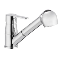 Смеситель для кухни с выдвижным душем Ibergrif Square M14522 (IB0028)