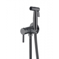 Смеситель для гигиенического душа Mixxus SUS-333 Graphite (с насадкой) из нержав. стали SUS304 (MI6565)