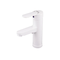 Смеситель для умывальника Plamix Raul-001-A White (без подводки) (PM0651)