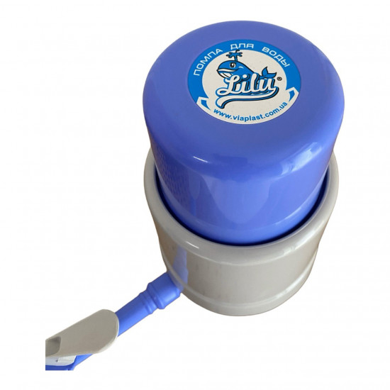 Помпа для води механична Віапласт Lilu Econom Plus із краником для бутелів від 5-19 л. (0010)