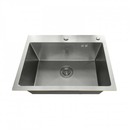 Мойка Mixxus MH5843 Micro Decor SS Color (3.0/0.8) из нерж. стали (цвет нерж.) (MI8216)