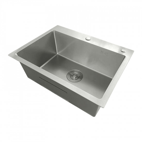 Мойка Mixxus MH5843 Micro Decor SS Color (3.0/0.8) из нерж. стали (цвет нерж.) (MI8216)