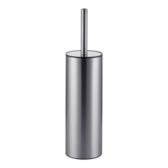 Йоржик для унітазу підлоговий Mixxus Premium Ellipse-TB0201 SS Color колір нержавійка (MI7067)